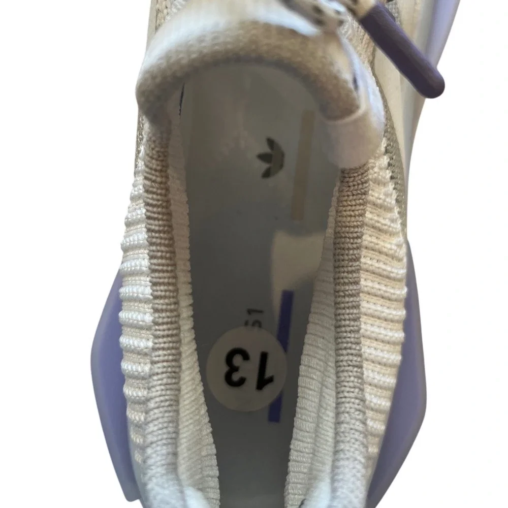 Adidas NMD S1 Originals‎ Cloud White Light Purple Mens Sneakers HP5522 Size 13